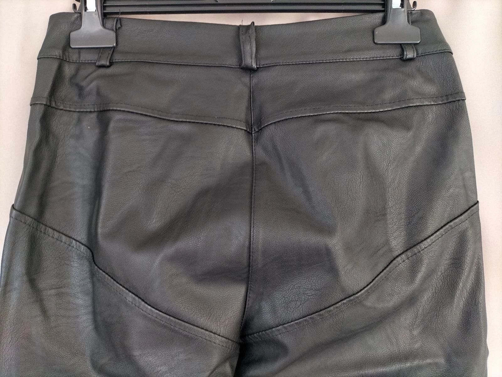 Pantalón Similicuero Negro Push Up 36 | Just Me | Nuevo – photo 7